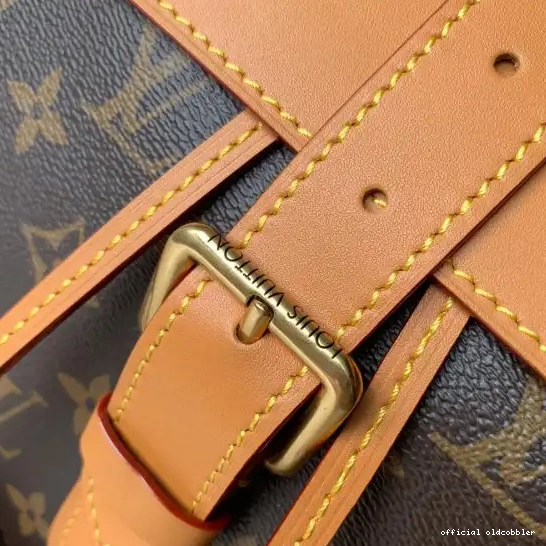 Official oldcobbler TRIO VUITTON BACKPACK LOUIS 0702